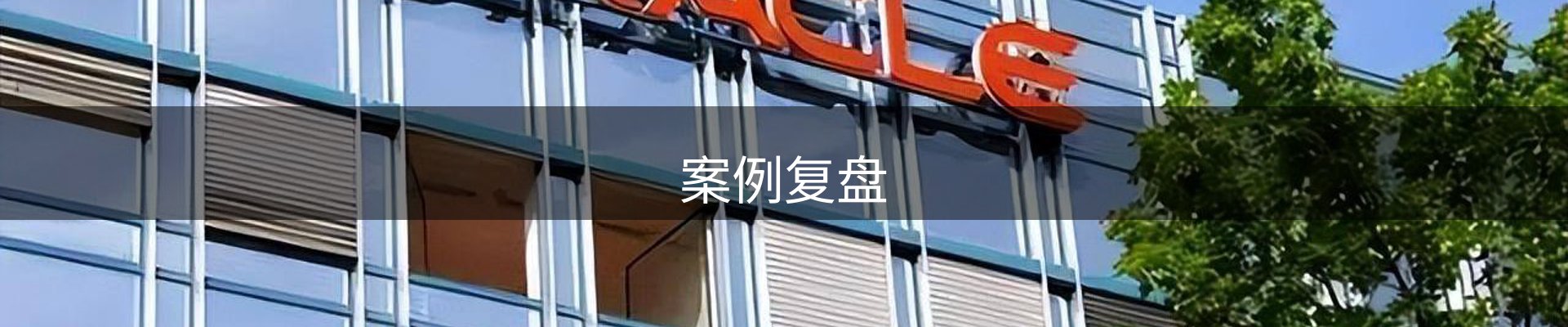 案例复盘